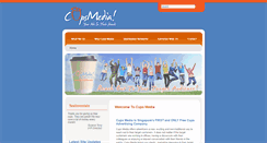Desktop Screenshot of cupsmedia.com